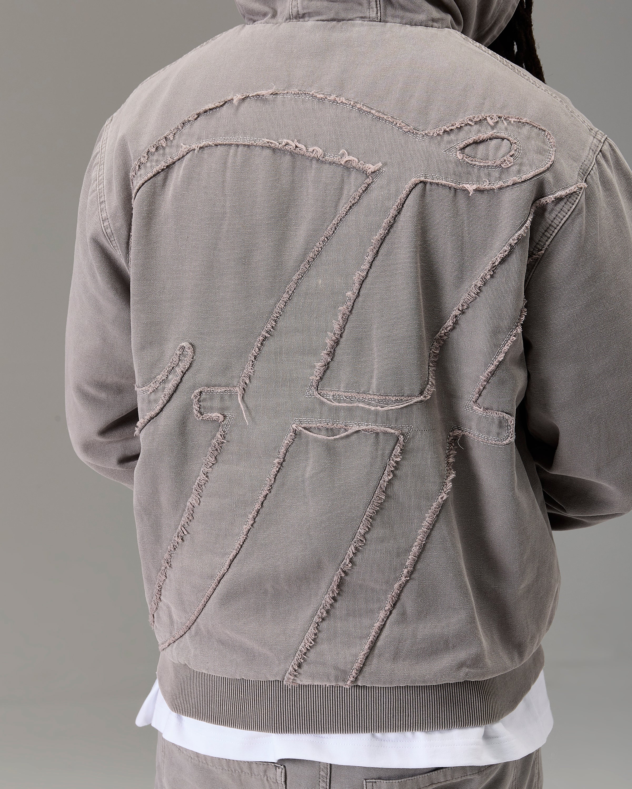 The Winner's Circle Canvas Jacket - Grey - Image 7