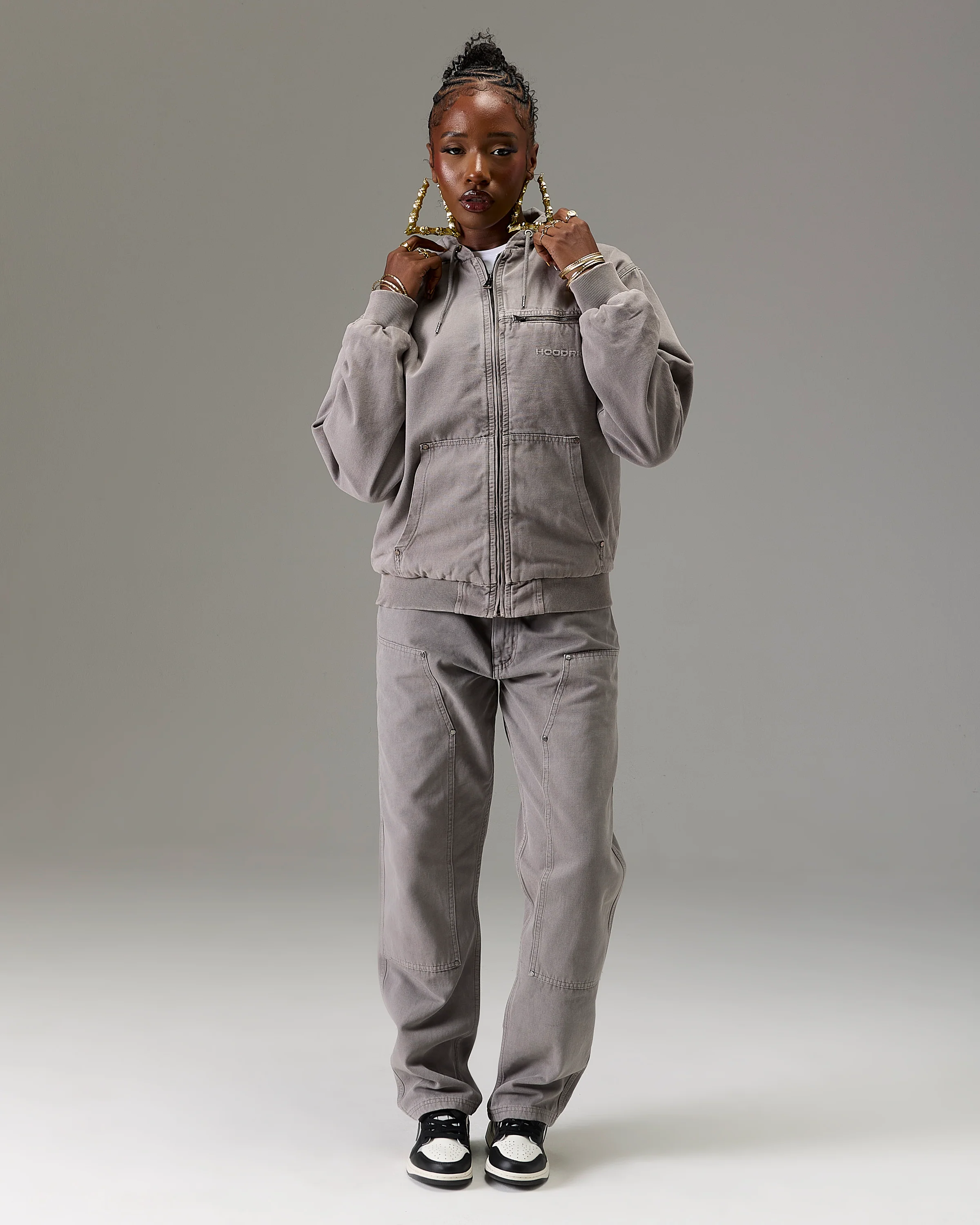 The Winner's Circle Carpenter Canvas Pant - Grey - Image 10