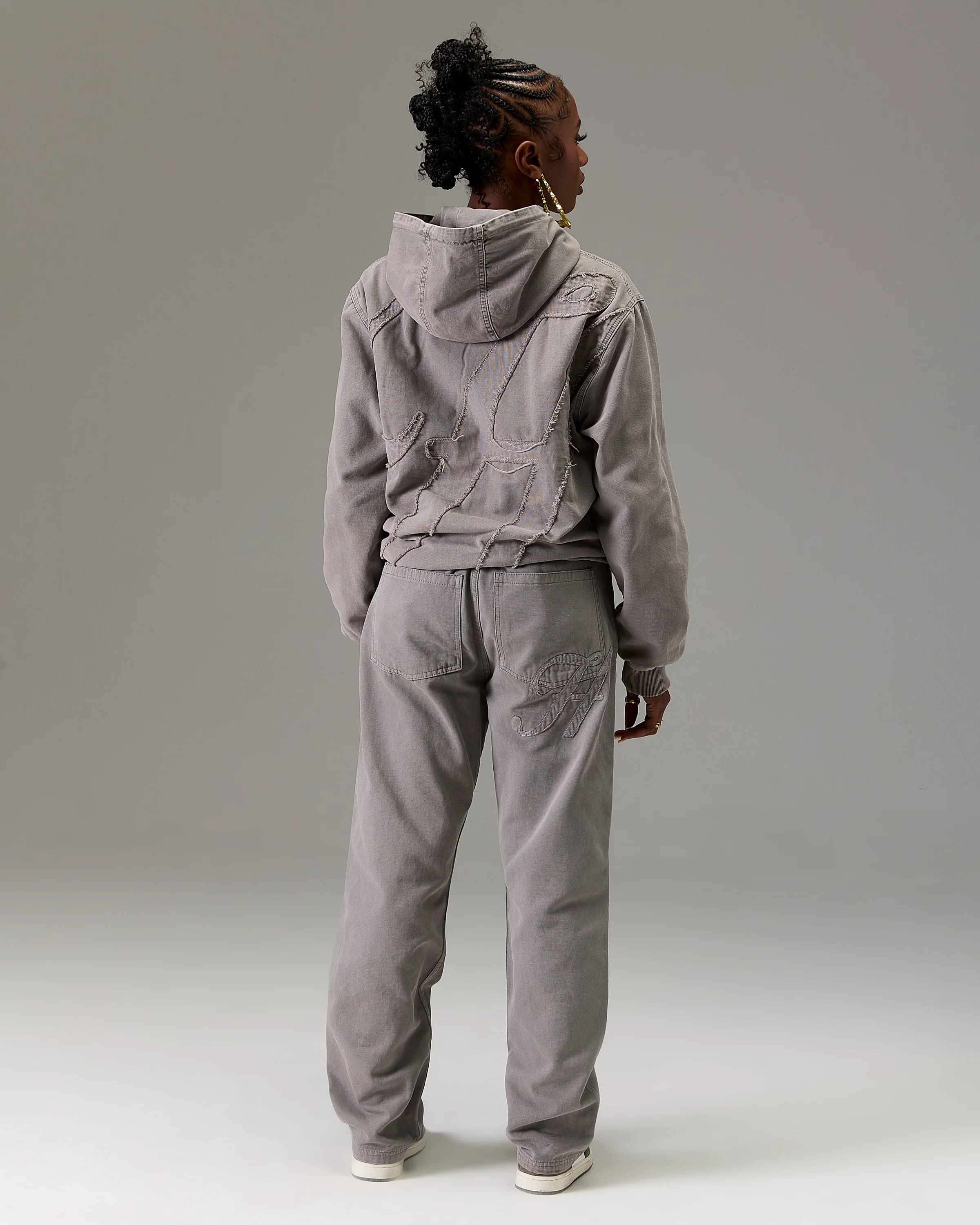 The Winner's Circle Carpenter Canvas Pant - Grey - Image 12