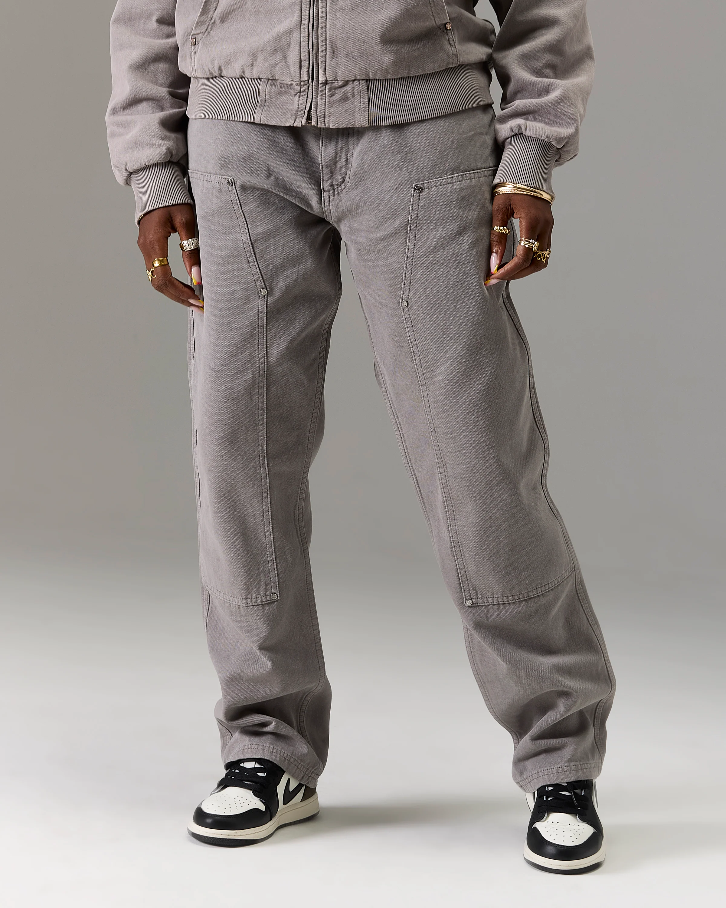 The Winner's Circle Carpenter Canvas Pant - Grey - Image 13