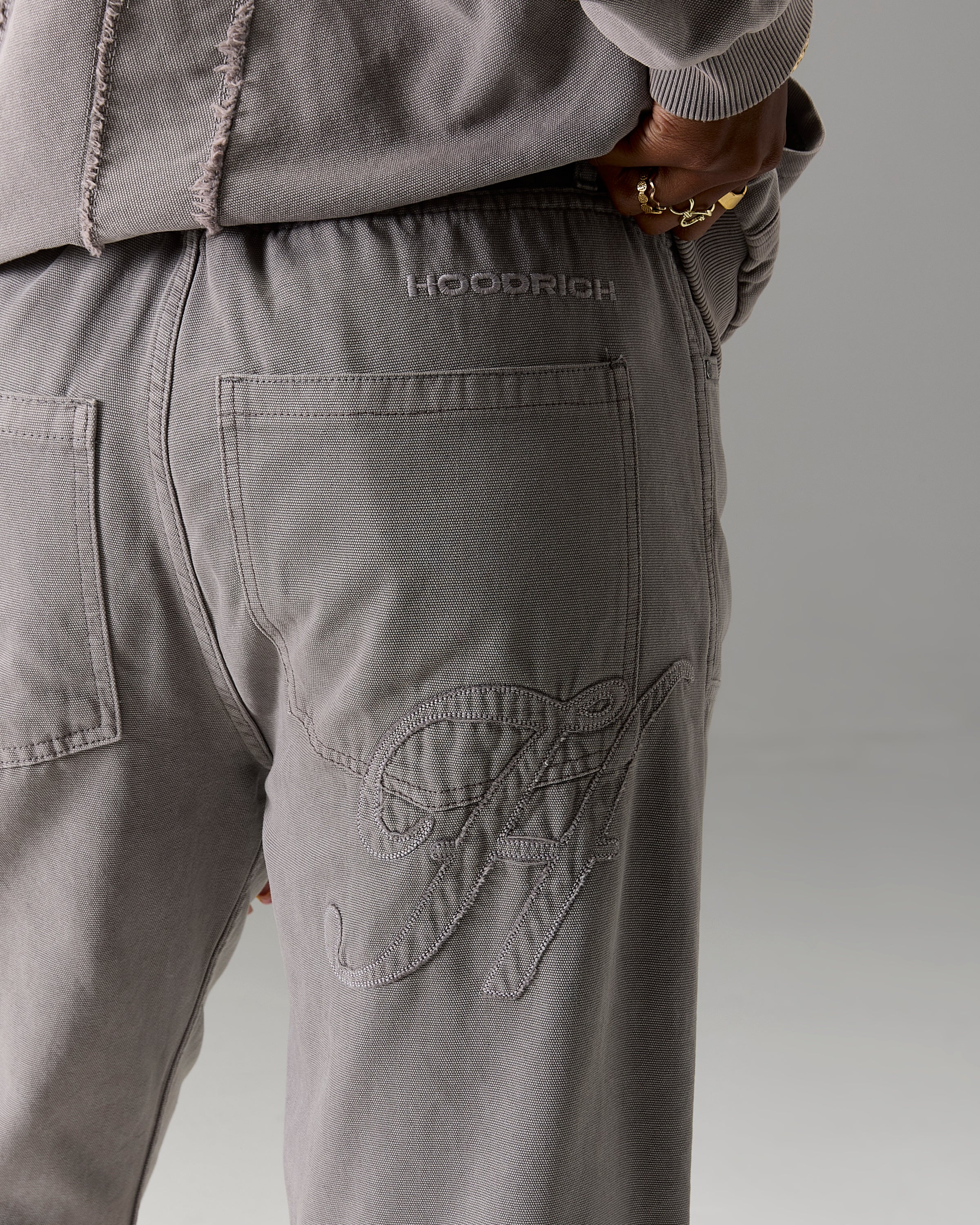 The Winner's Circle Carpenter Canvas Pant - Grey - Image 17