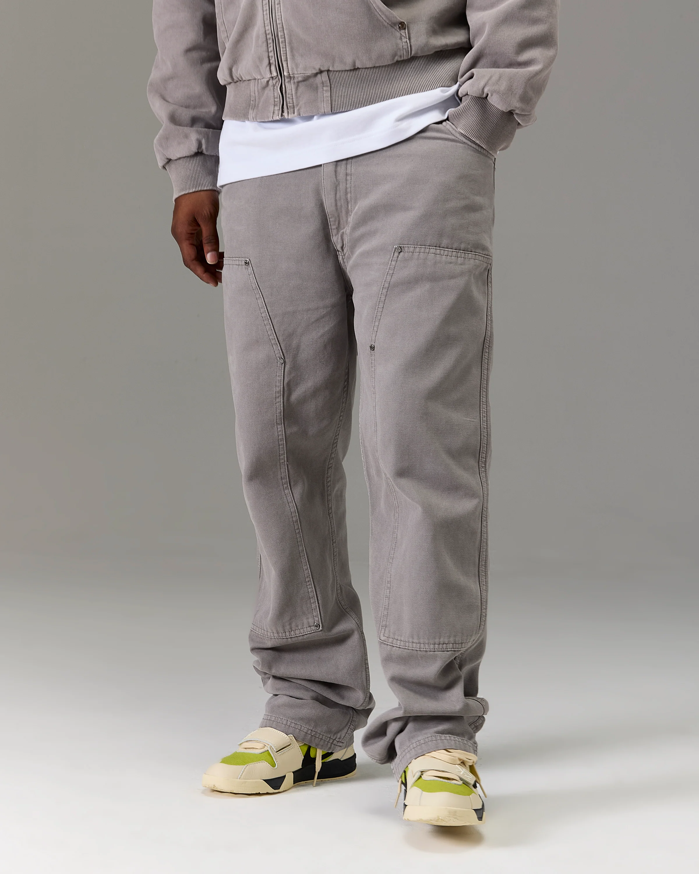 The Winner's Circle Carpenter Canvas Pant - Grey - Image 4