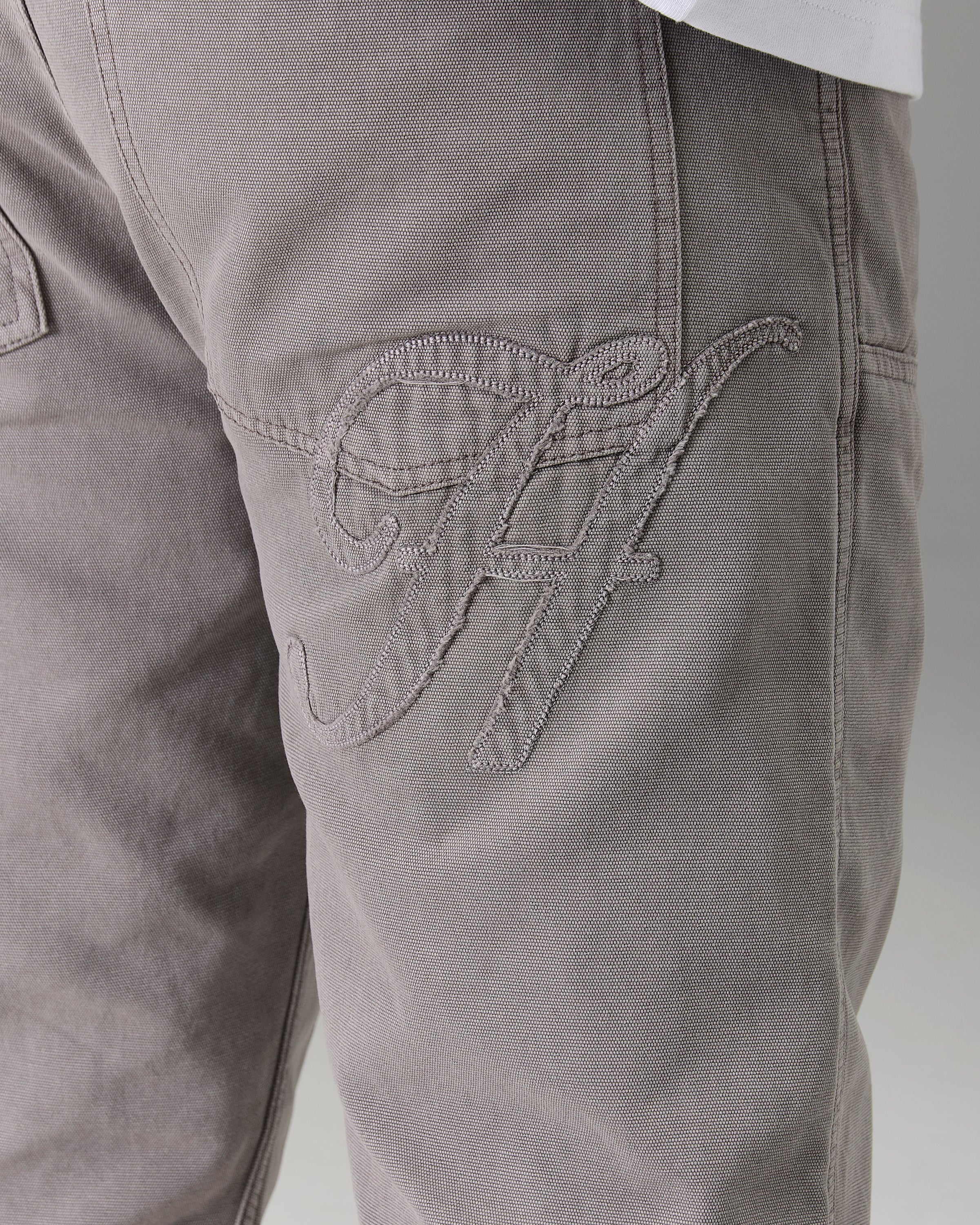 The Winner's Circle Carpenter Canvas Pant - Grey - Image 7