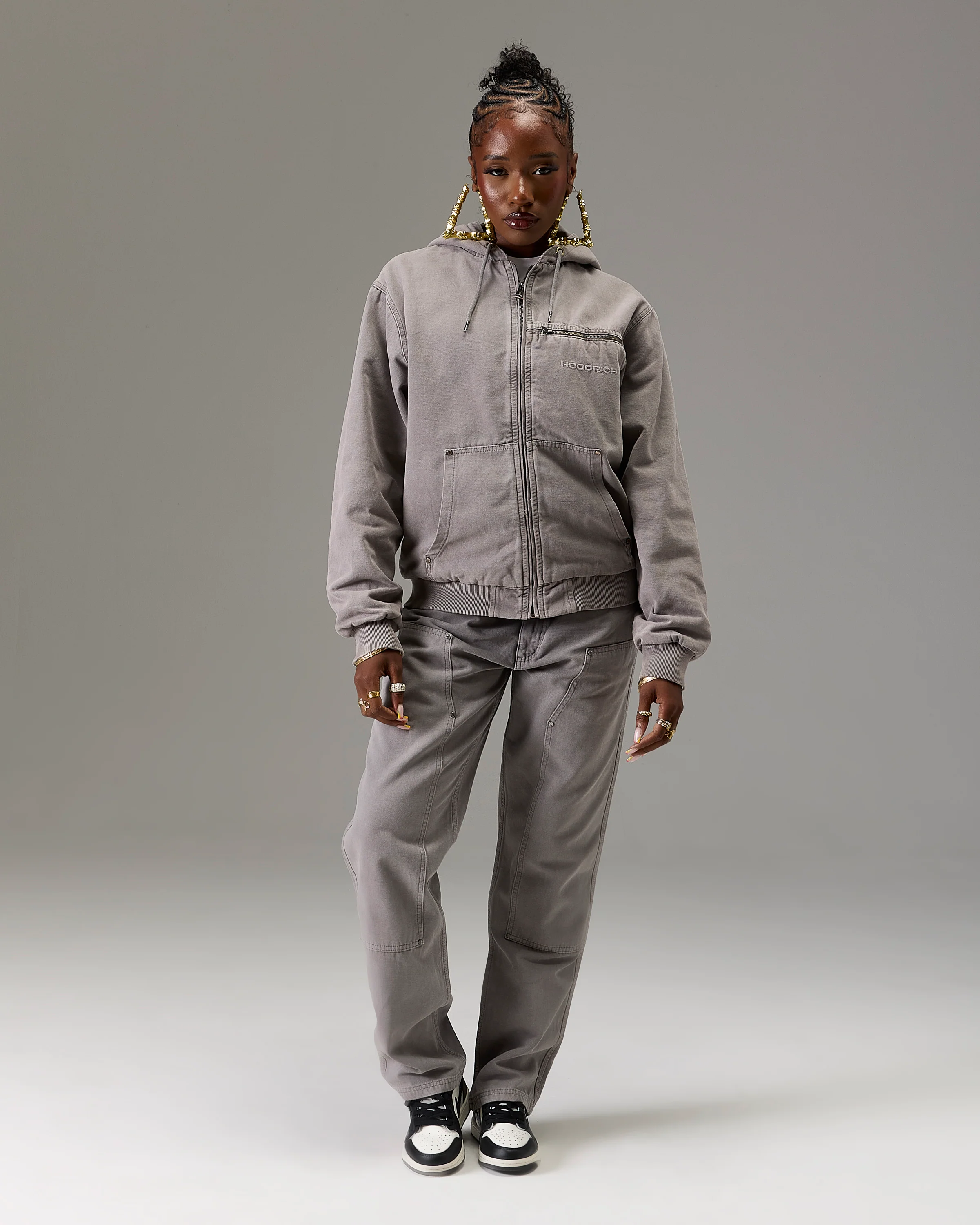 The Winner's Circle Carpenter Canvas Pant - Grey - Image 9