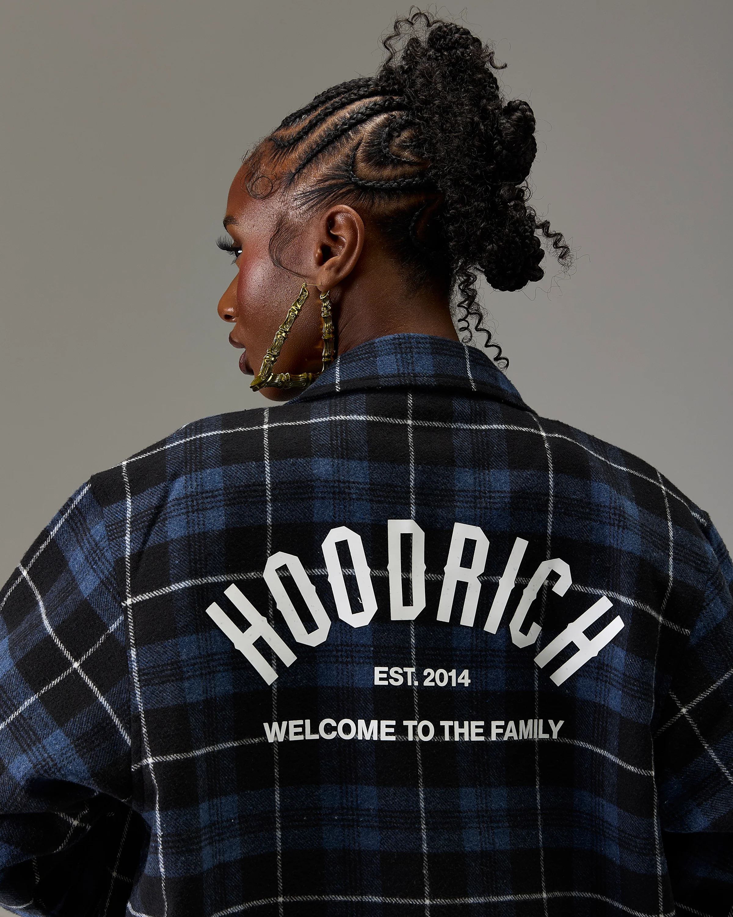 The Winner's Circle Checked Shirt - Blue/Grey - Image 4