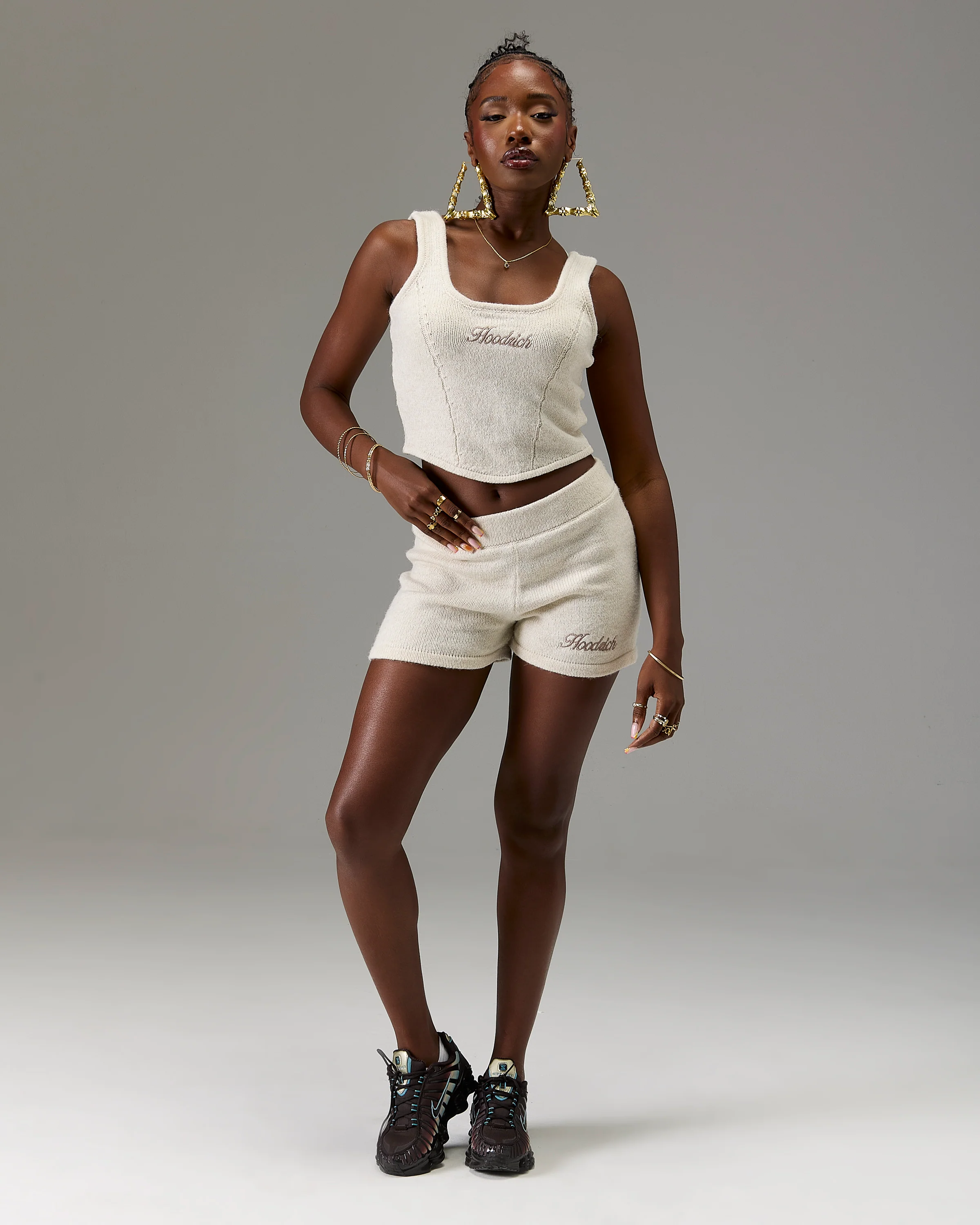 The Winner's Circle Knitted Shorts - Marl - Image 12