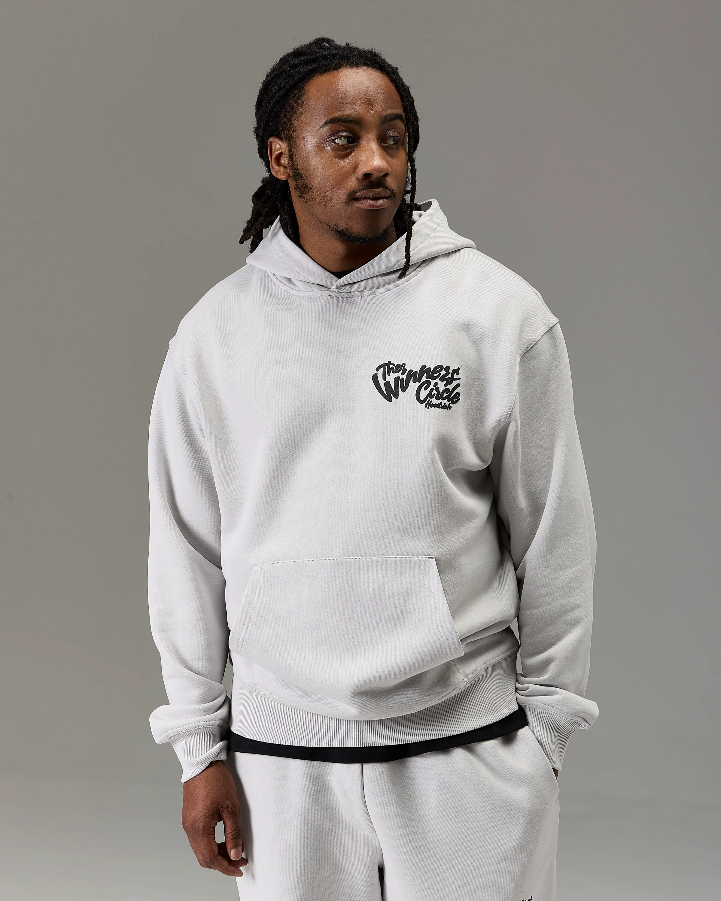 The Winner's Circle Oversized Hoodie - Grey - Image 4
