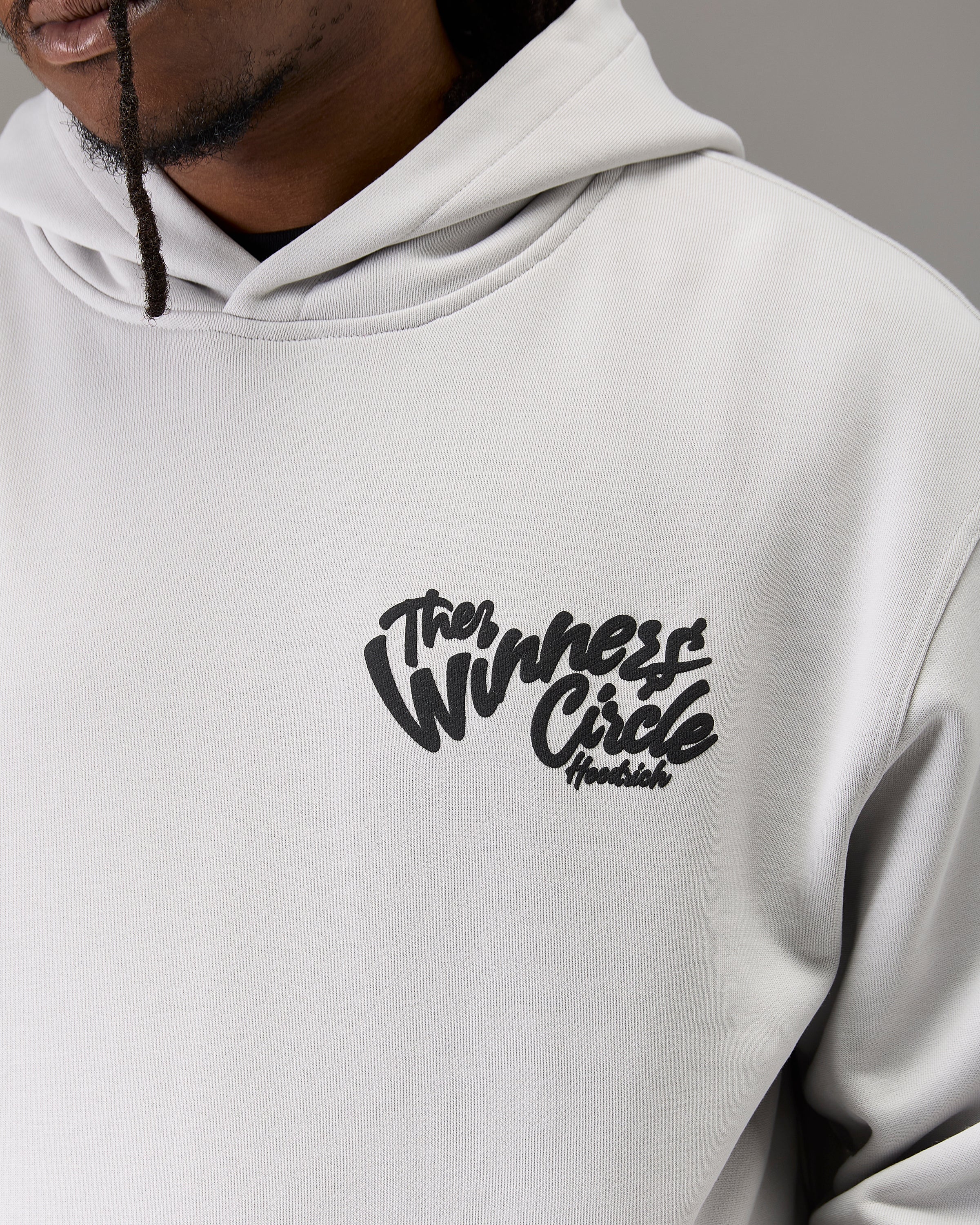 The Winner's Circle Oversized Hoodie - Grey - Image 7