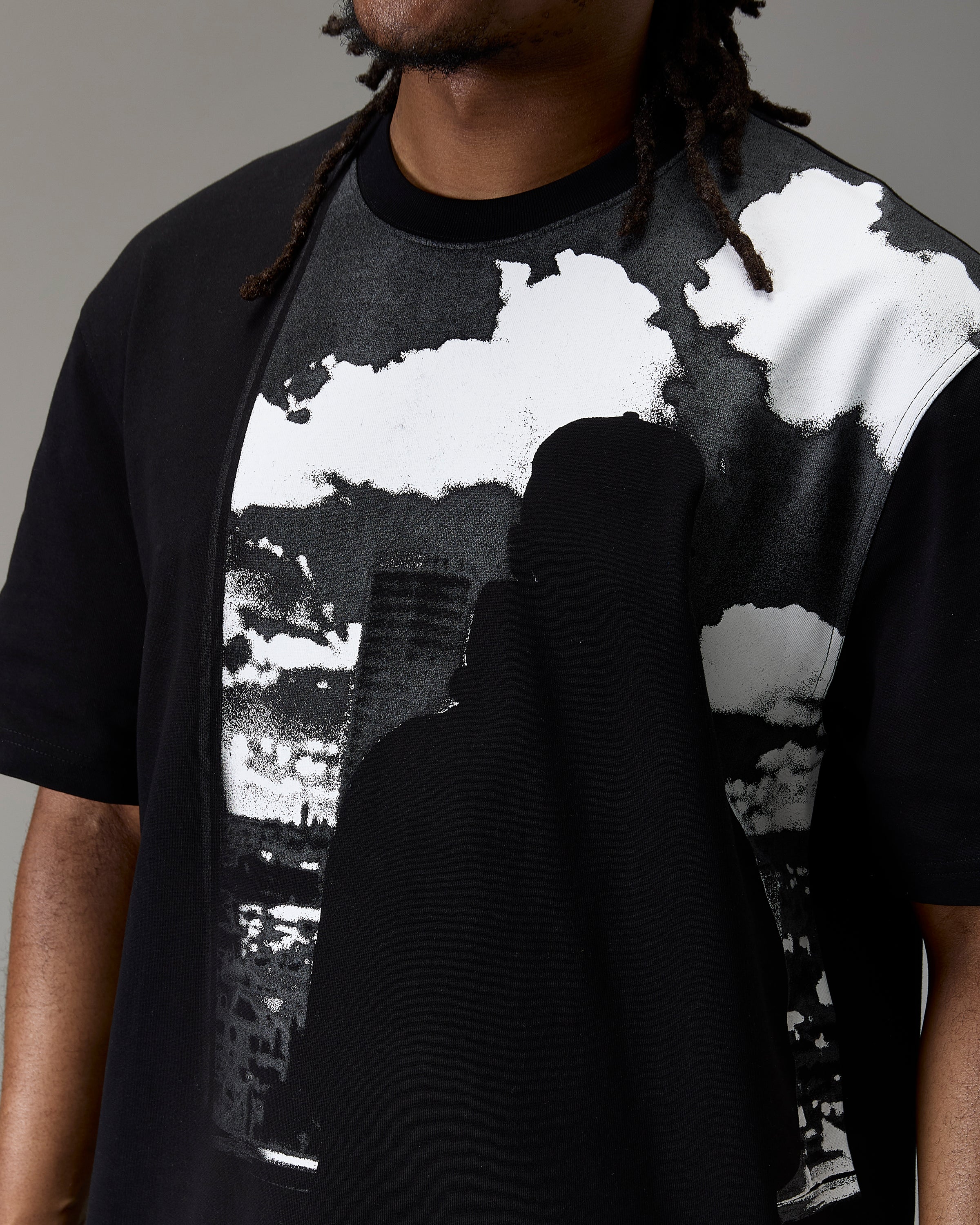 The Winner's Circle Oversized T-Shirt - Black/White - Image 8