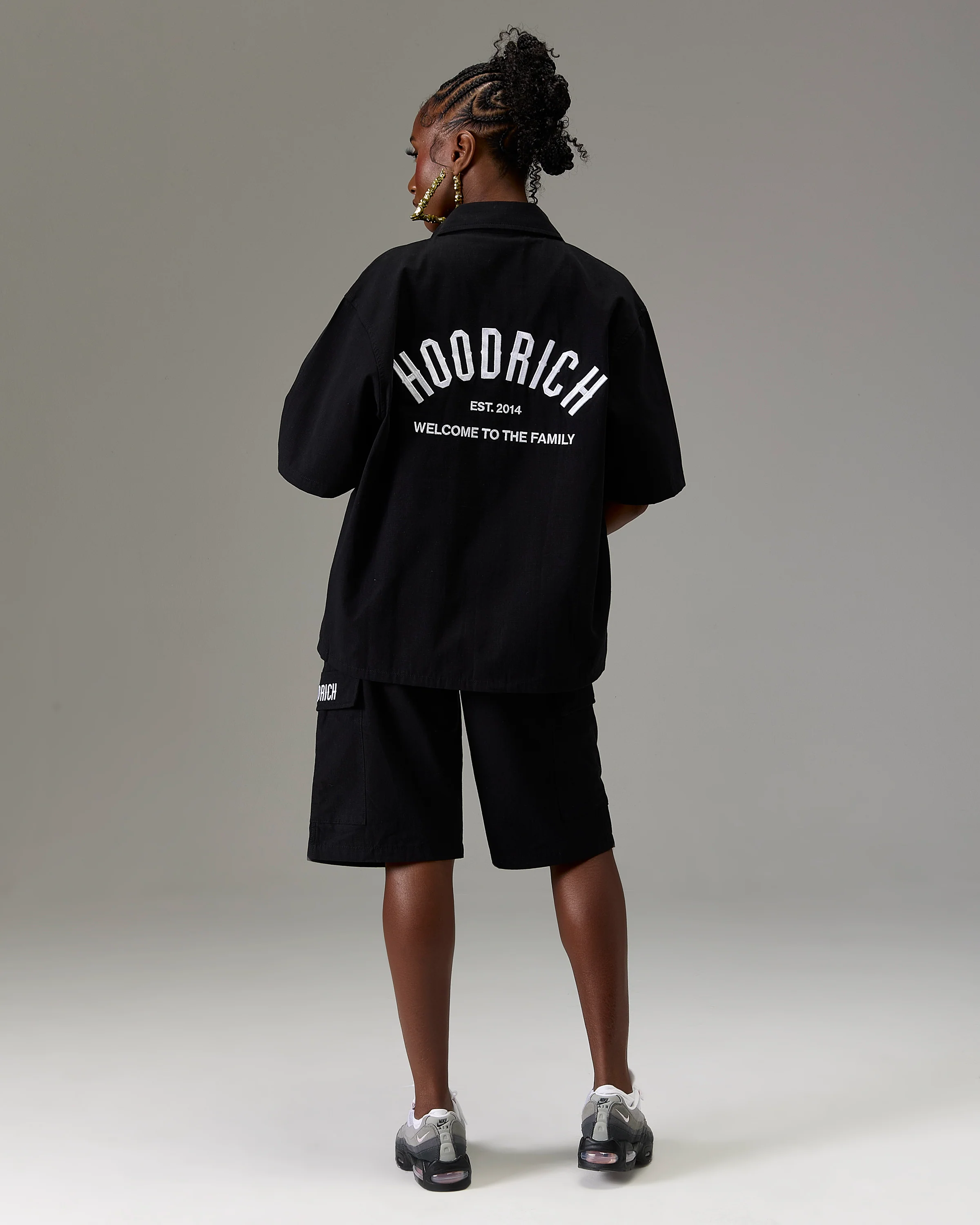 The Winner's Circle Ripstop Shirt - Black/White - Image 10