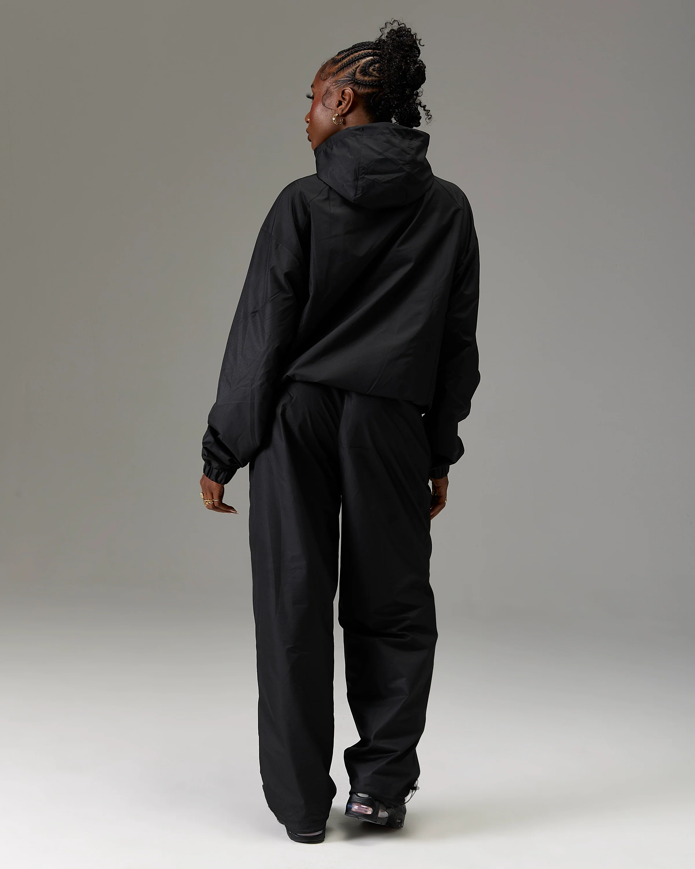 The Winner's Circle Ripstop Woven Pant - Black/White - Image 10