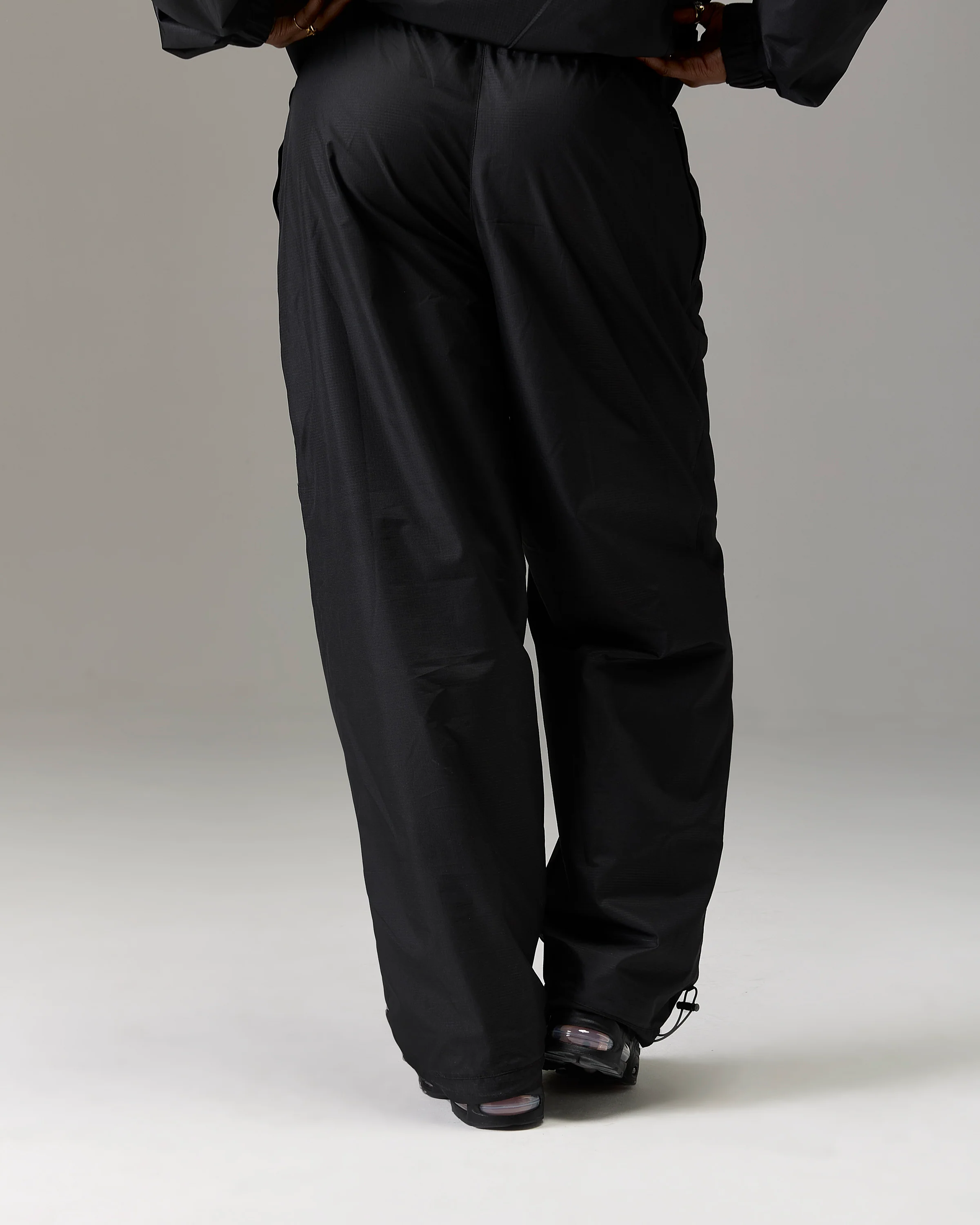 The Winner's Circle Ripstop Woven Pant - Black/White - Image 5