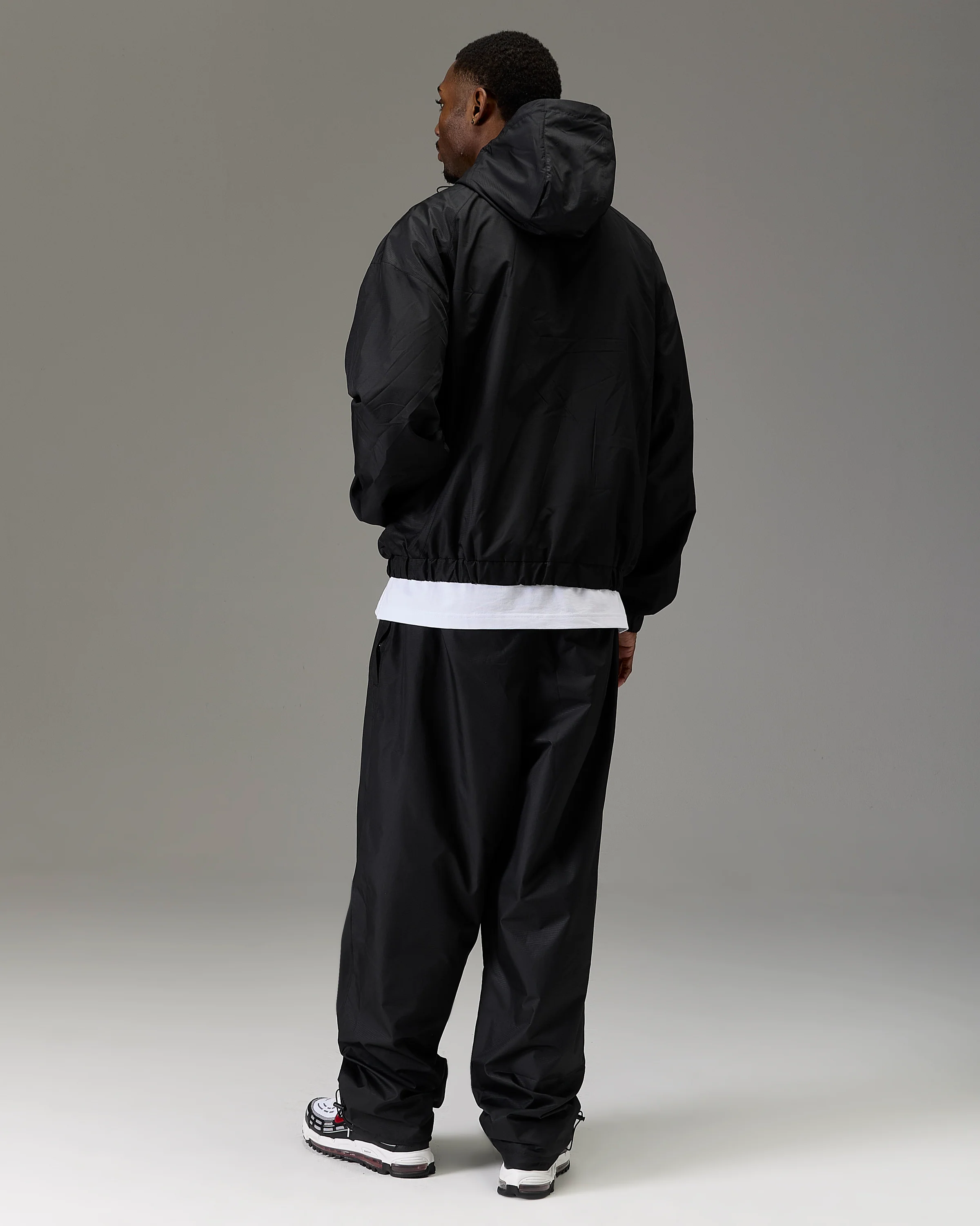 The Winner's Circle Ripstop Woven Pant - Black/White - Image 6