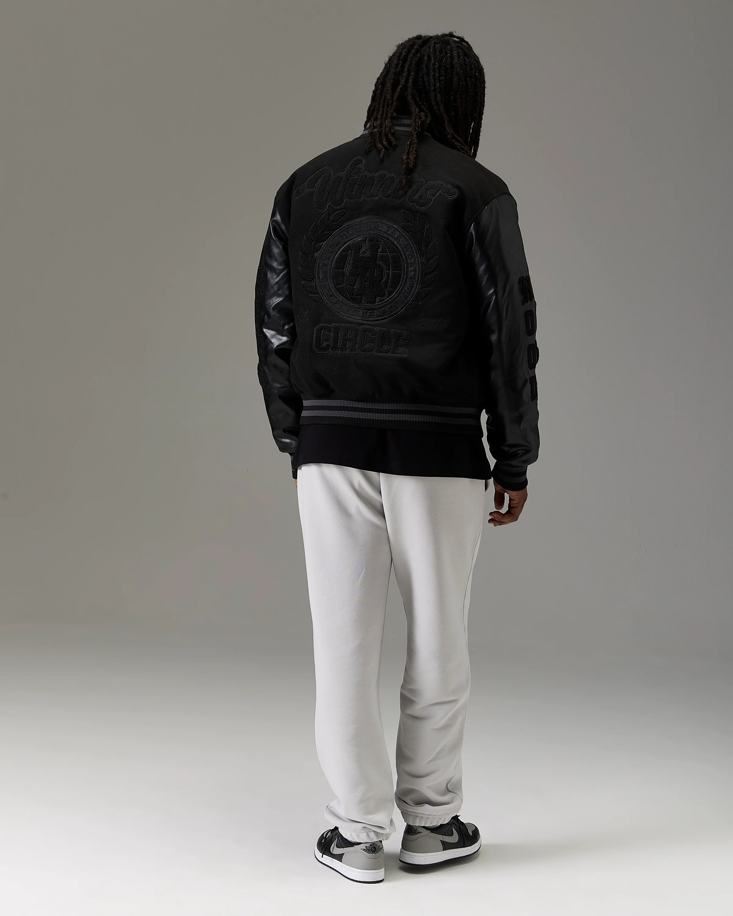 The Winner's Circle Varsity Jacket - Black - Image 13