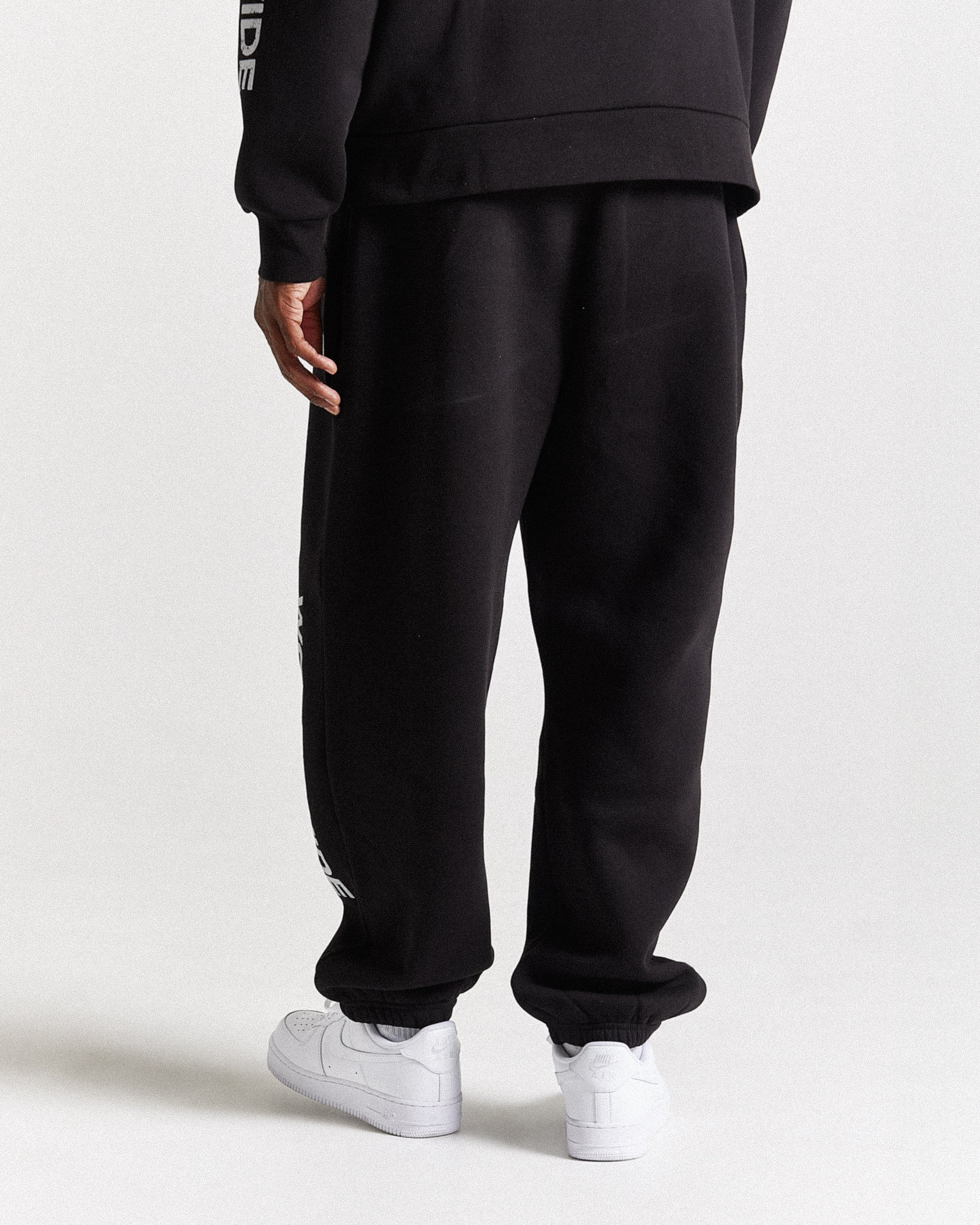 Vertigo Oversized Joggers - Black/Grey/Pink - Image 9