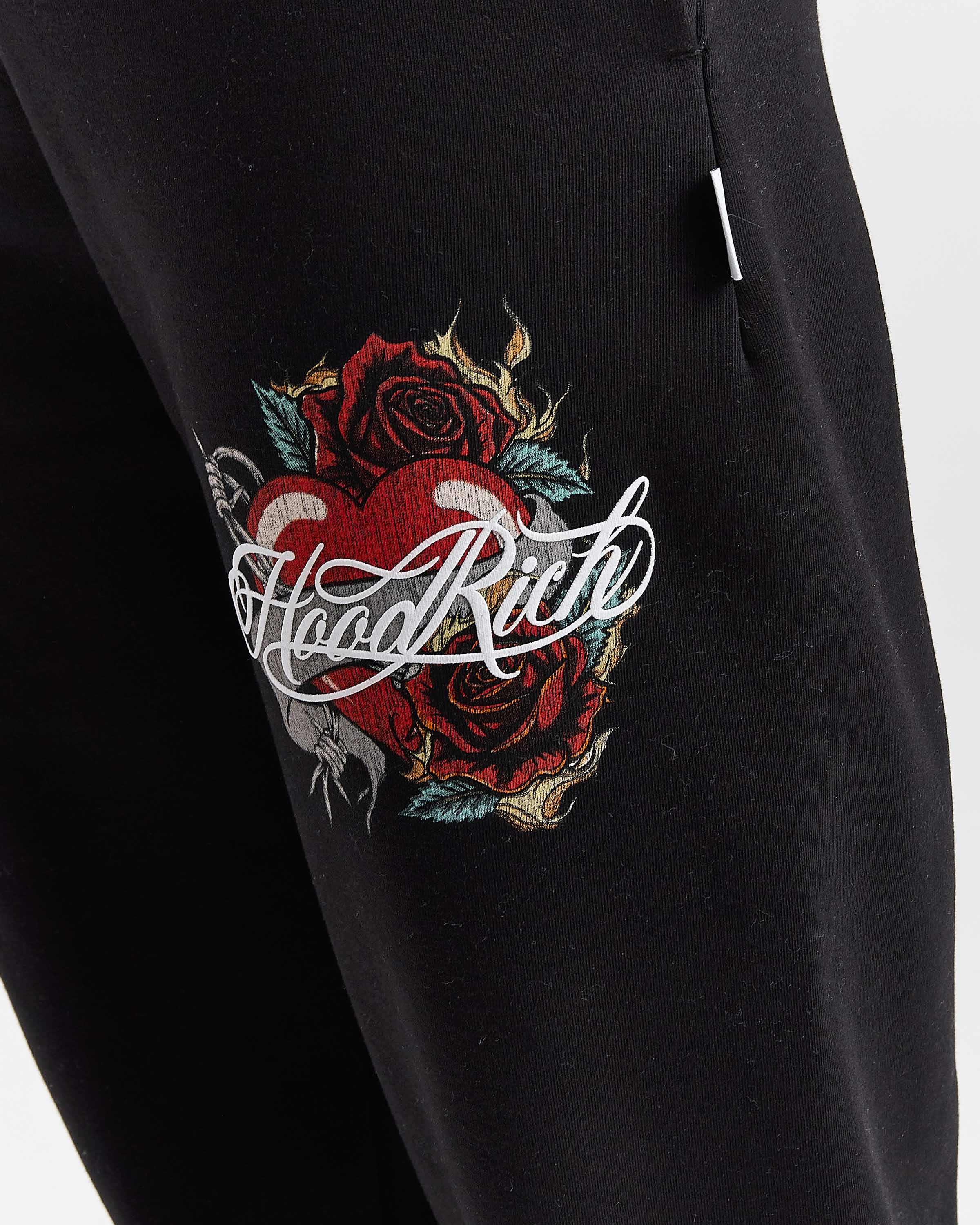 Vox Oversized Joggers - Black/Red - Image 16